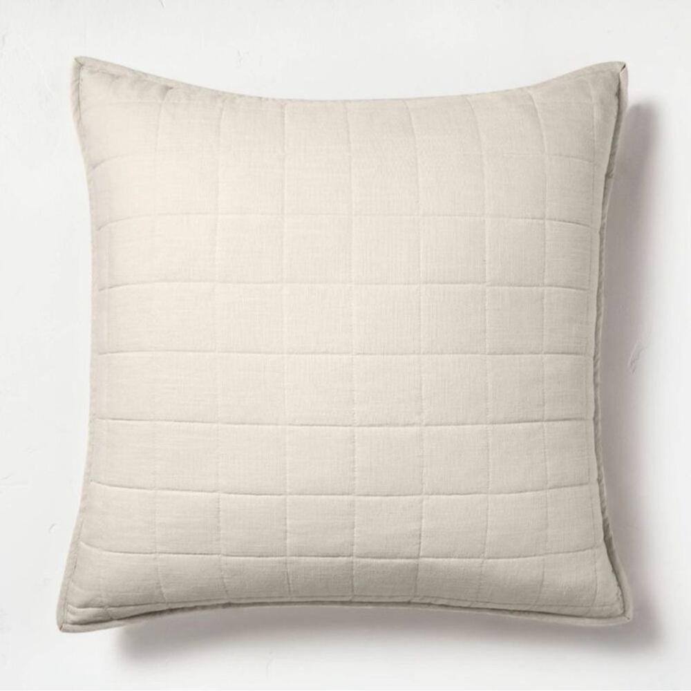 Casaluna Pillow Sham Linen-Blend
OEKO-TEX cream